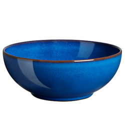 Denby Imperial Blue Coupe Cereal Bowl, Dia.16.5cm